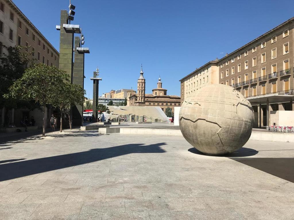 Apartament Az El Balcon De Cesar Augusto Saragossa Zewnętrze zdjęcie